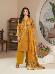 Musturd Whispering Lawn 3Pc Suit