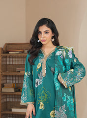Peacock Green Radiant 3Pc Suit