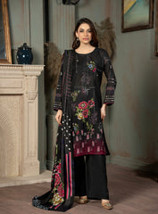 Meherbaan Premium Cross Slub 3Pc Suit