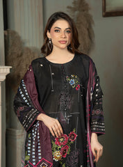 Meherbaan Premium Cross Slub 3Pc Suit