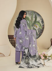 Harmony Voil Purple 3Pc Suit