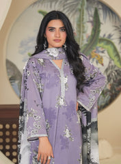 Harmony Voil Purple 3Pc Suit