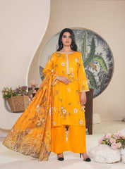 Gentle Lawn 3Pc Suit
