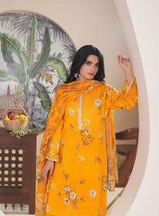 Gentle Lawn 3Pc Suit